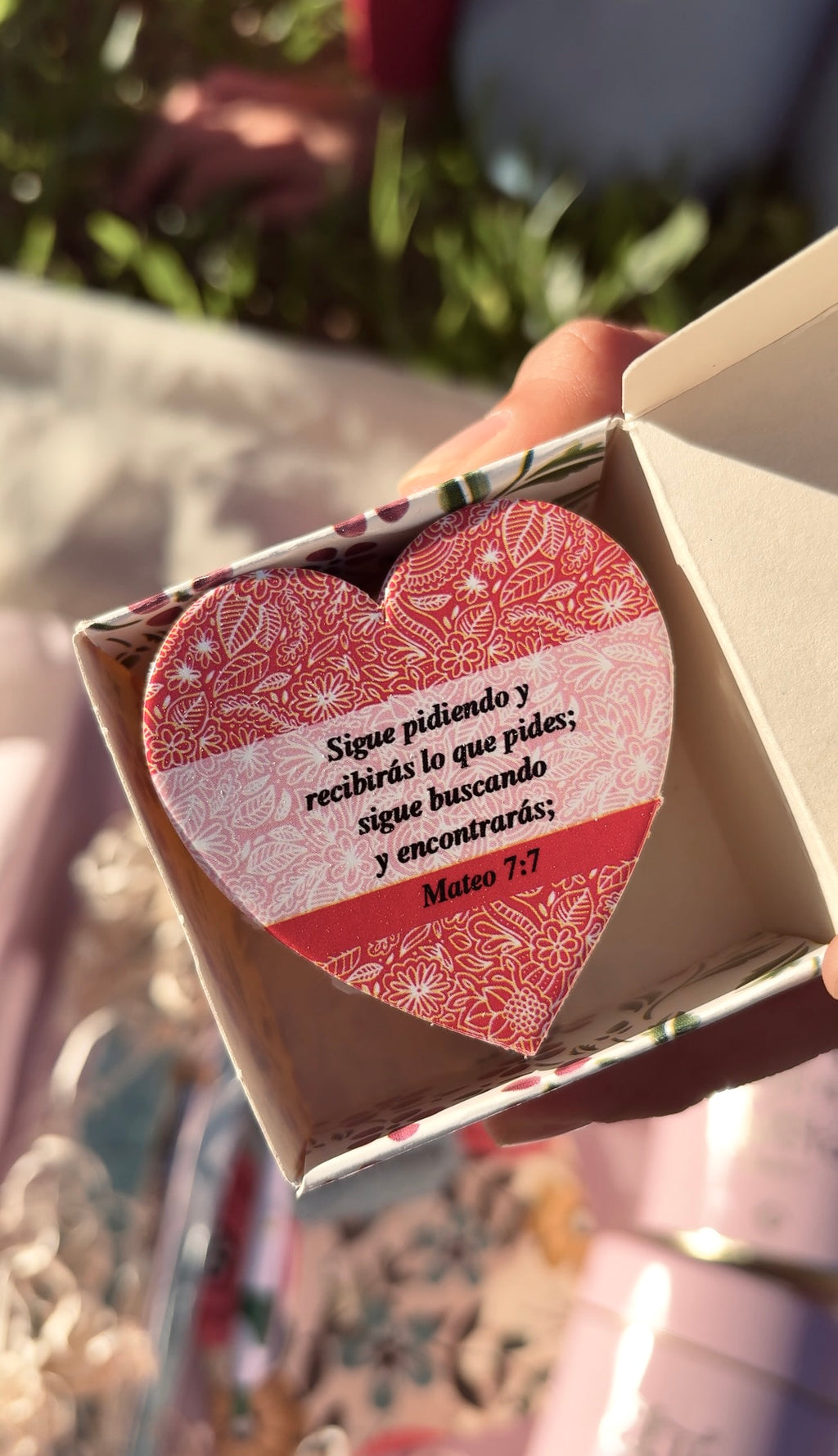 CAJITA DE PROMESAS DE DIOS PARA TU CORAZÓN